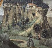 Domenicho Ghirlandaio Details of  Stigmatisation des Hl.Franziskus oil painting